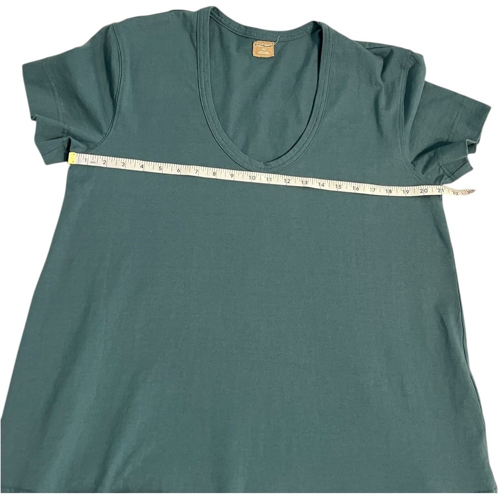 Free People Herron Drop Waist Maxi Dress Small Cotton Tiered Boho Green‎ - Picture 4 of 14